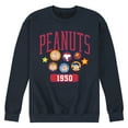 thumbnail image 1 of Peanuts - Peanuts Crew Athletic - Men's Crew Neck Fleece Pullover, 1 of 6