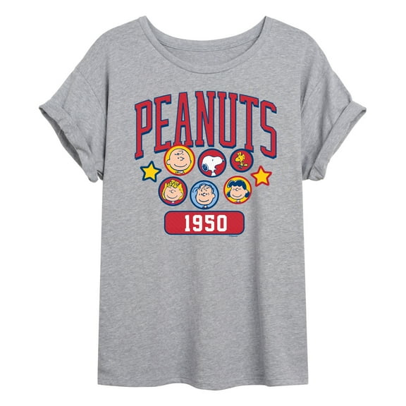 Peanuts - Peanuts Crew Athletic - Women's Oversized T-Shirt