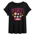 thumbnail image 1 of Peanuts - Peanuts Crew Athletic - Women's Oversized T-Shirt, 1 of 6