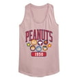 thumbnail image 1 of Peanuts - Peanuts Crew Athletic - Women's Racerback Tank Top, 1 of 6
