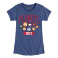 thumbnail image 1 of Peanuts - Peanuts Crew Athletic - Youth Girls Short Sleeve Tee, 1 of 6
