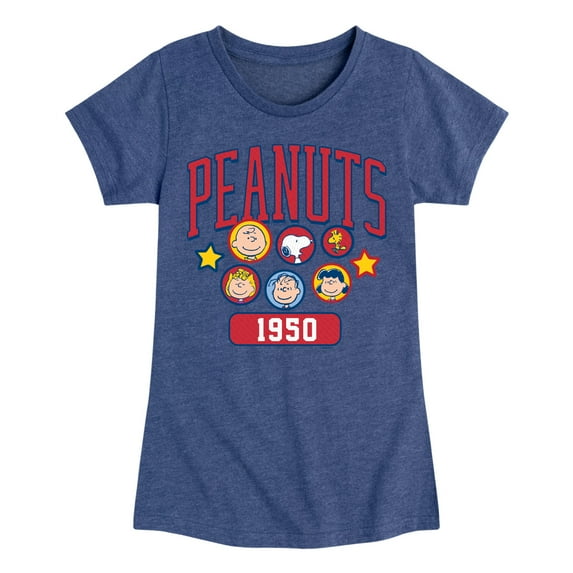 Peanuts - Peanuts Crew Athletic - Youth Girls Short Sleeve Tee