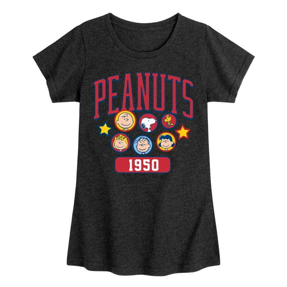 Peanuts - Peanuts Crew Athletic - Youth Girls Short Sleeve Tee