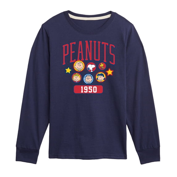 Peanuts - Peanuts Crew Athletic - Youth Long Sleeve Tee