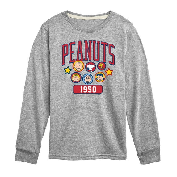 Peanuts - Peanuts Crew Athletic - Youth Long Sleeve Tee