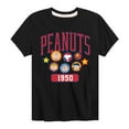 thumbnail image 1 of Peanuts - Peanuts Crew Athletic - Youth Short Sleeve Tee, 1 of 6