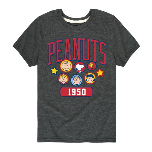 Peanuts - Peanuts Crew Athletic - Youth Short Sleeve Tee
