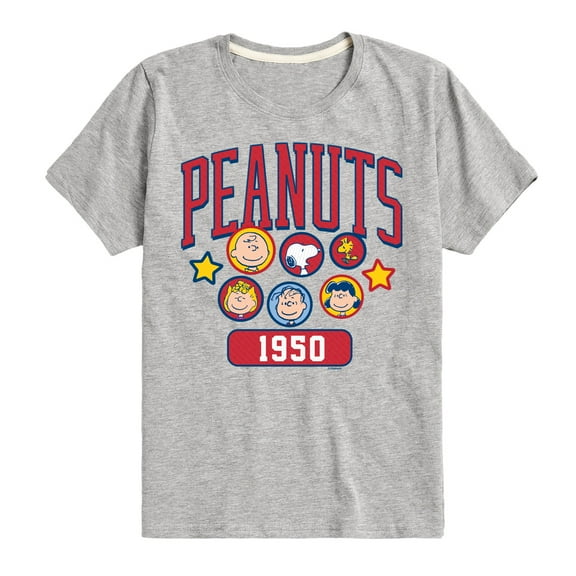 Peanuts - Peanuts Crew Athletic - Youth Short Sleeve Tee