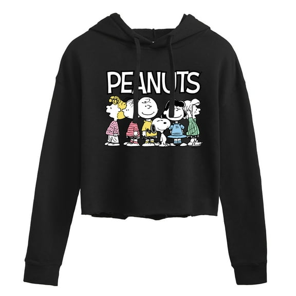 Peanuts - Peanuts Crew - Juniors Cropped Pullover Hoodie