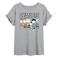 thumbnail image 1 of Peanuts - Peanuts Crew - Women's Oversized T-Shirt, 1 of 6