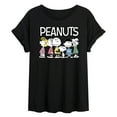 thumbnail image 1 of Peanuts - Peanuts Crew - Juniors Ideal Flowy Muscle T-Shirt, 1 of 6