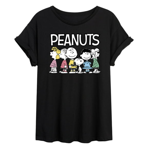 Peanuts - Peanuts Crew Oversized Graphic T-Shirt