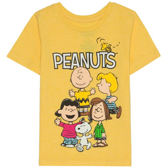 Peanuts - Peanuts Crew Short Sleeve Graphic T-Shirt