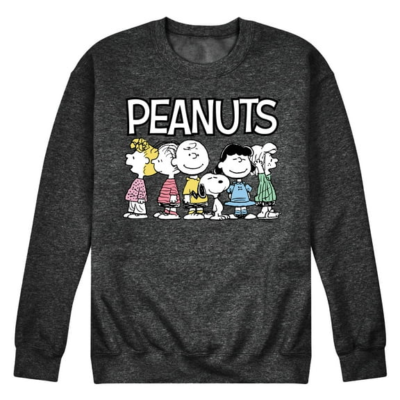 Peanuts - Peanuts Crew - Men's Crew Neck Fleece Pullover