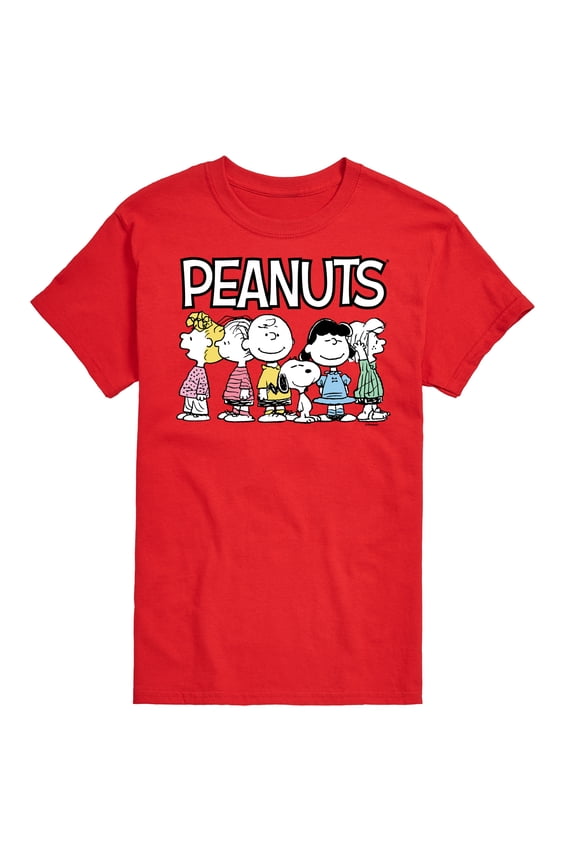 - Peanuts Crew - Men's Short Sleeve Graphic T-Shirt