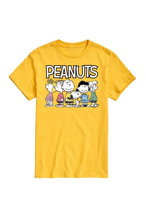 - Peanuts Crew - Men's Short Sleeve Graphic T-Shirt