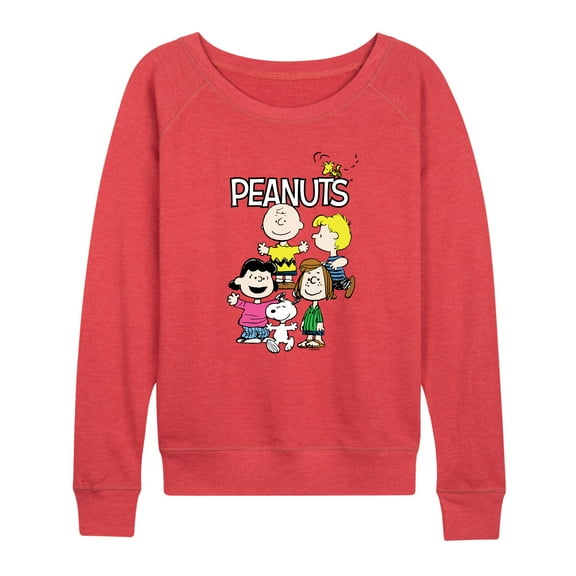 Peanuts - Peanuts Crew - Women's French Terry Long Sleeve Pullover