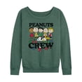 thumbnail image 1 of Peanuts - Peanuts Crew - Women's French Terry Long Sleeve Pullover, 1 of 5