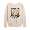 thumbnail image 1 of Peanuts - Peanuts Crew - Women's French Terry Long Sleeve Pullover, 1 of 5