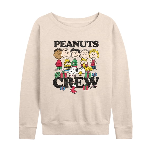 Peanuts - Peanuts Crew - Women's French Terry Long Sleeve Pullover