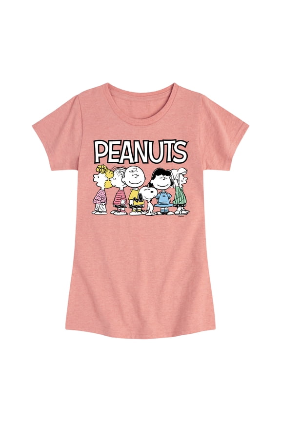- Peanuts Crew - Youth Girls Short Sleeve Tee