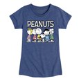 thumbnail image 1 of Peanuts - Peanuts Crew - Youth Girls Short Sleeve Tee, 1 of 6