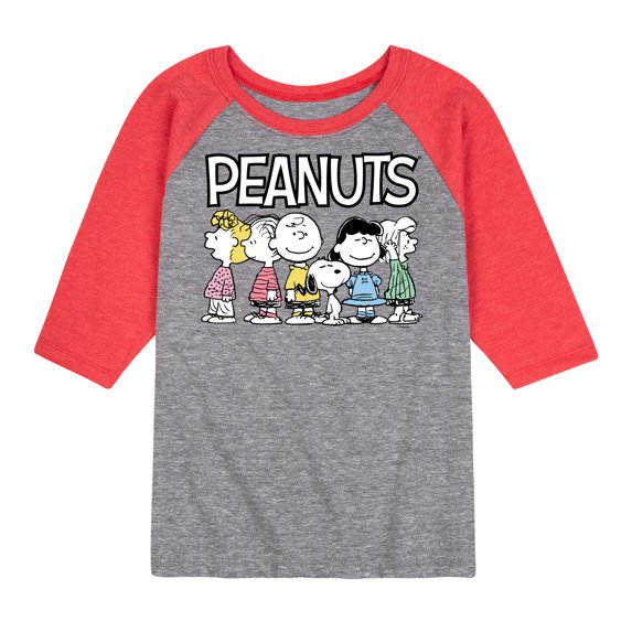 Peanuts - Peanuts Crew - Youth Raglan Tee