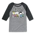 thumbnail image 1 of Peanuts - Peanuts Crew - Youth Raglan Tee, 1 of 6