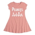 thumbnail image 1 of Peanuts - Peanuts Crossing Road - Toddler And Youth Girls Fit And Flare Dress, 1 of 1