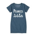 thumbnail image 1 of Peanuts - Peanuts Crossing Road - Toddler And Youth Girls Fleece Dress, 1 of 6