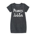 thumbnail image 1 of Peanuts - Peanuts Crossing Road - Toddler And Youth Girls Fleece Dress, 1 of 5