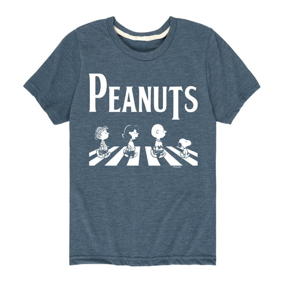 Peanuts - Peanuts Crossing Road - Toddler And Youth Short Sleeve Graphic T-Shirt
