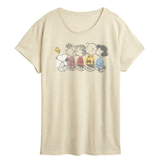 Peanuts - Peanuts Friends - Women's Short Sleeve Graphic T-Shirt