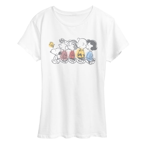 Peanuts - Peanuts Friends - Women's Short Sleeve Graphic T-Shirt