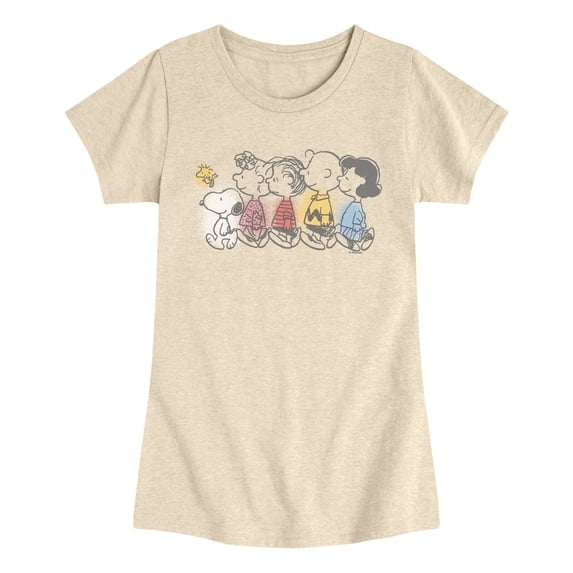 Peanuts - Peanuts Friends - Youth Girls Fitted Short Sleeve T-Shirt