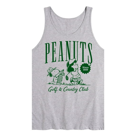 Peanuts - Peanuts Golf Club - Lucy and Snoopy - Men's Jersey Tank