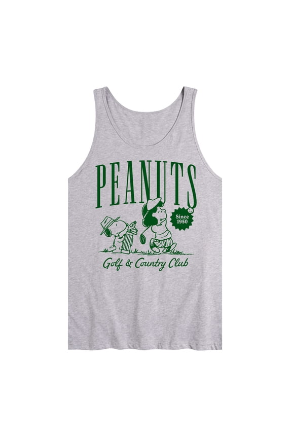 - Peanuts Golf Club - Lucy and Snoopy - Men's Jersey Tank