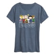 thumbnail image 1 of Peanuts - Peanuts Group Kanji - Women's Short Sleeve Graphic T-Shirt, 1 of 6