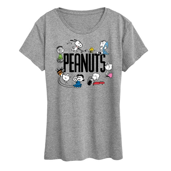 Peanuts - Peanuts Group - Women's Short Sleeve Graphic T-Shirt