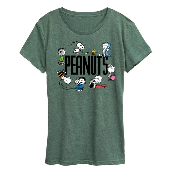 Peanuts - Peanuts Group - Women's Short Sleeve Graphic T-Shirt