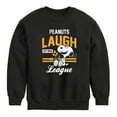 thumbnail image 1 of Peanuts - Peanuts Laugh League - Toddler & Youth Crewneck Fleece Sweatshirt, 1 of 6
