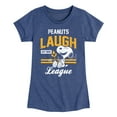 thumbnail image 1 of Peanuts - Peanuts Laugh League - Toddler & Youth Girls Short Sleeve Graphic T-Shirt, 1 of 6