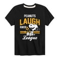 thumbnail image 1 of Peanuts - Peanuts Laugh League - Toddler & Youth Short Sleeve Graphic T-Shirt, 1 of 6