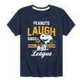 thumbnail image 1 of Peanuts - Peanuts Laugh League - Toddler & Youth Short Sleeve Graphic T-Shirt, 1 of 6
