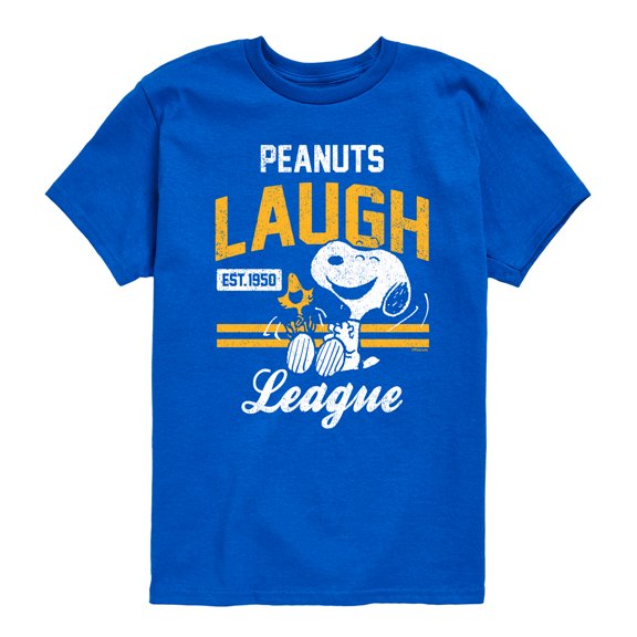 Peanuts - Peanuts Laugh League - Toddler & Youth Short Sleeve Graphic T-Shirt