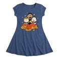 thumbnail image 1 of Peanuts - Peanuts Pumpkin Trio - Toddler & Youth Girls Fit & Flare Dress, 1 of 5