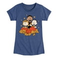 thumbnail image 1 of Peanuts - Peanuts Pumpkin Trio - Toddler & Youth Girls Short Sleeve Graphic T-Shirt, 1 of 6