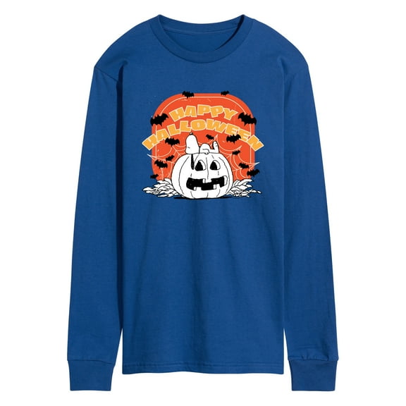 Peanuts - Peanuts Retro Halloween - Men's Long Sleeve T-Shirt