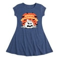 thumbnail image 1 of Peanuts - Peanuts Retro Halloween - Toddler & Youth Girls Fit & Flare Dress, 1 of 5