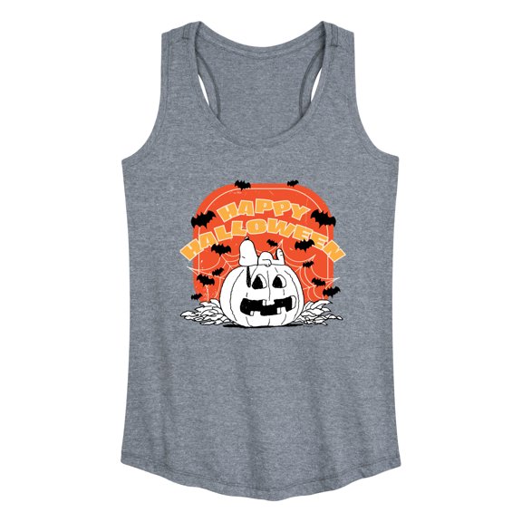 Peanuts - Peanuts Retro Halloween - Women's Racerback Tank Top